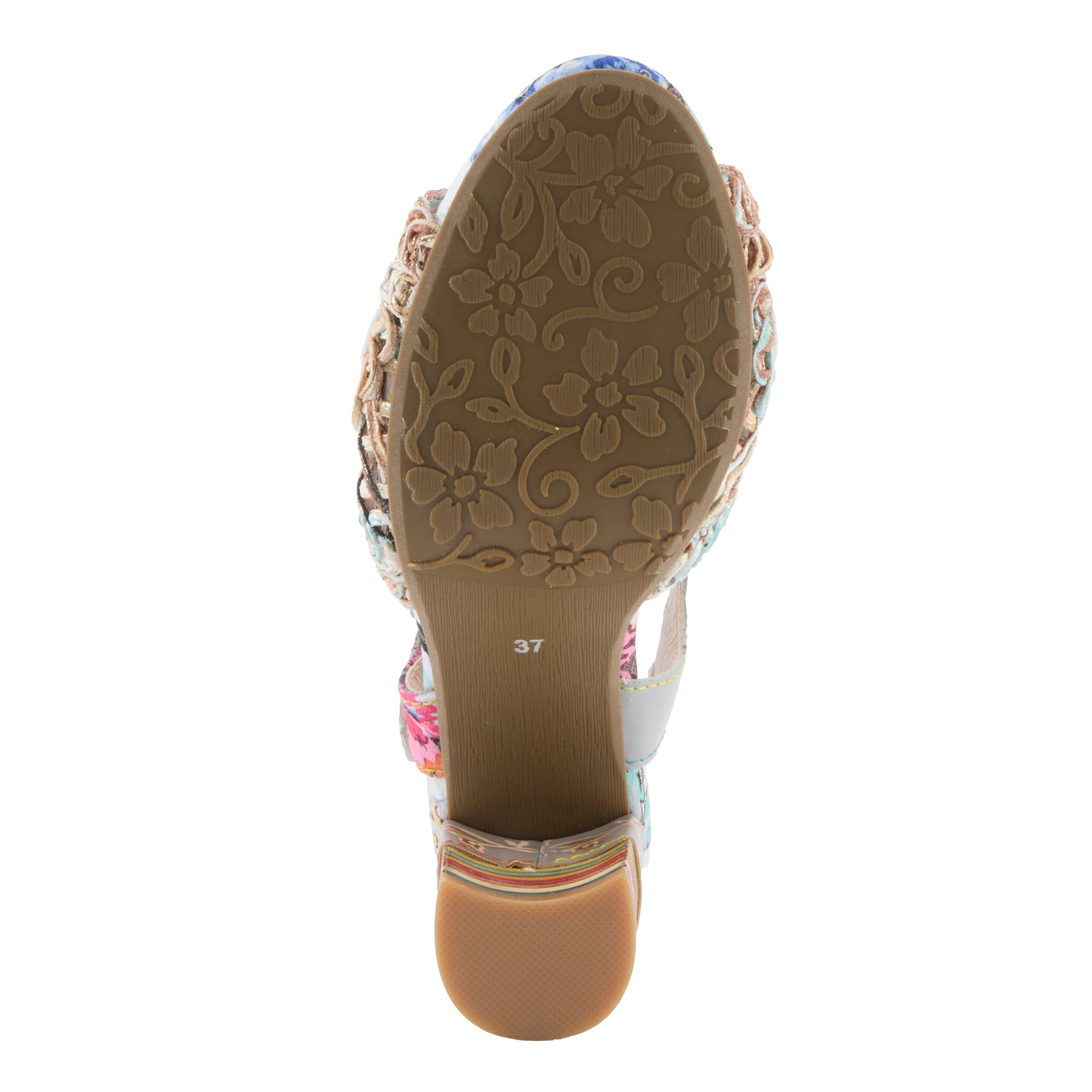 L'Artiste Cosmopleze Platform Heel Sandals - Spring Step Shoes