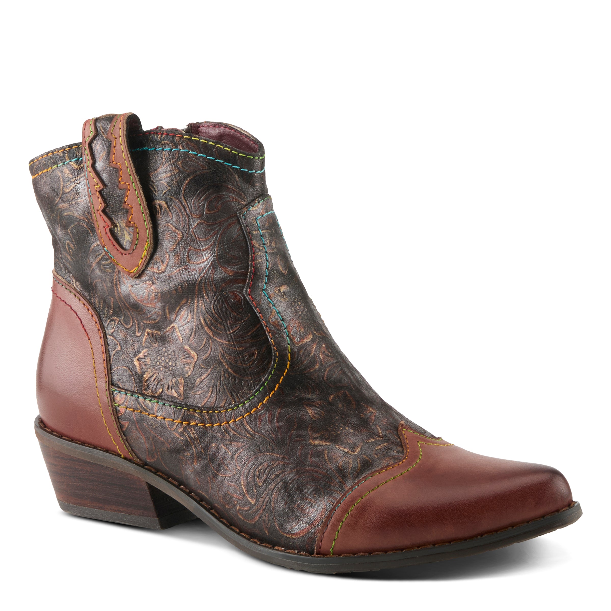 L'artiste Countrypop-rose Mid Calf Boots – Spring Step Shoes