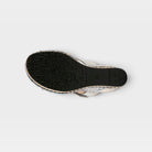L'Artiste Coverup sandals in Ice, outsole view