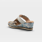 L'Artiste Coverup sandals in Ice, alternate angle view