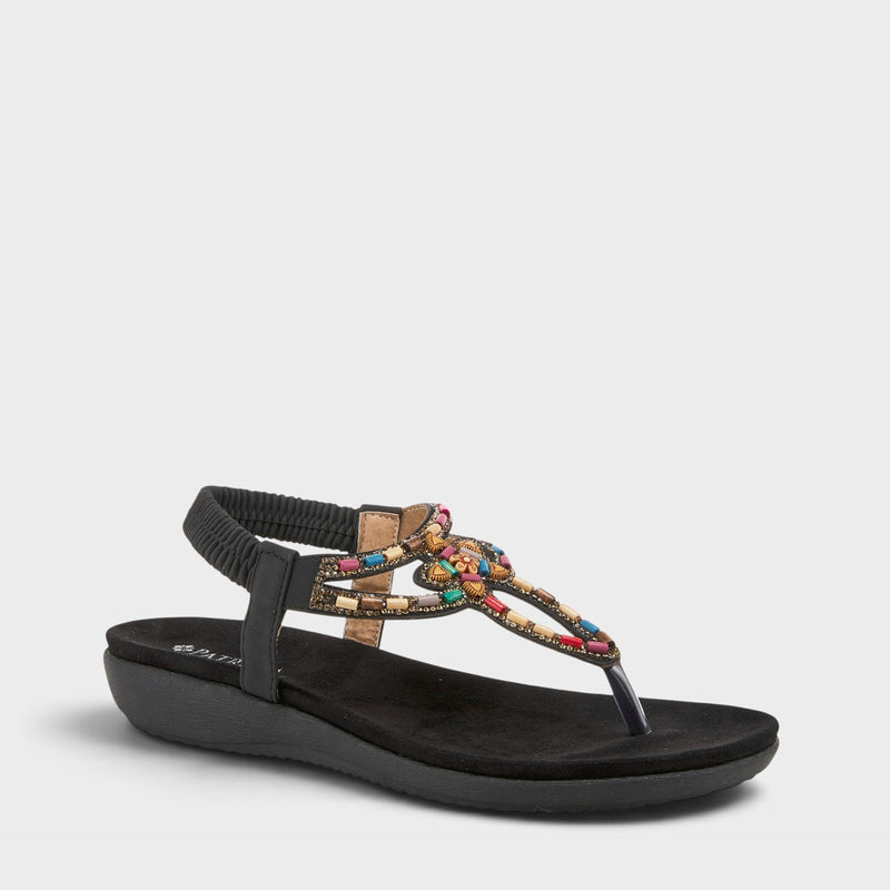 PATRIZIA CREMA THONG SANDALS