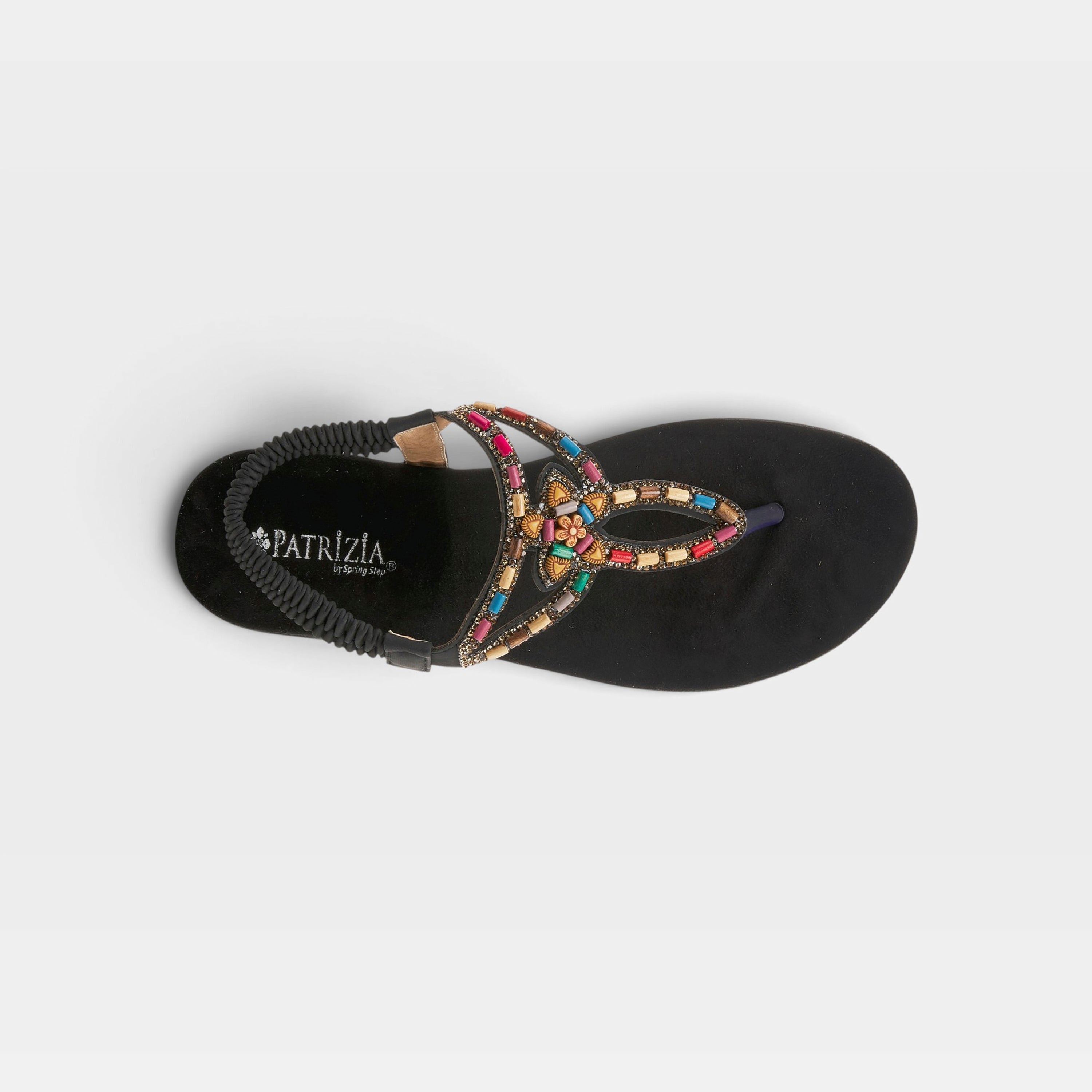 Patrizia Crema Black Sandal