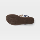 Patrizia Crema Navy Sandal