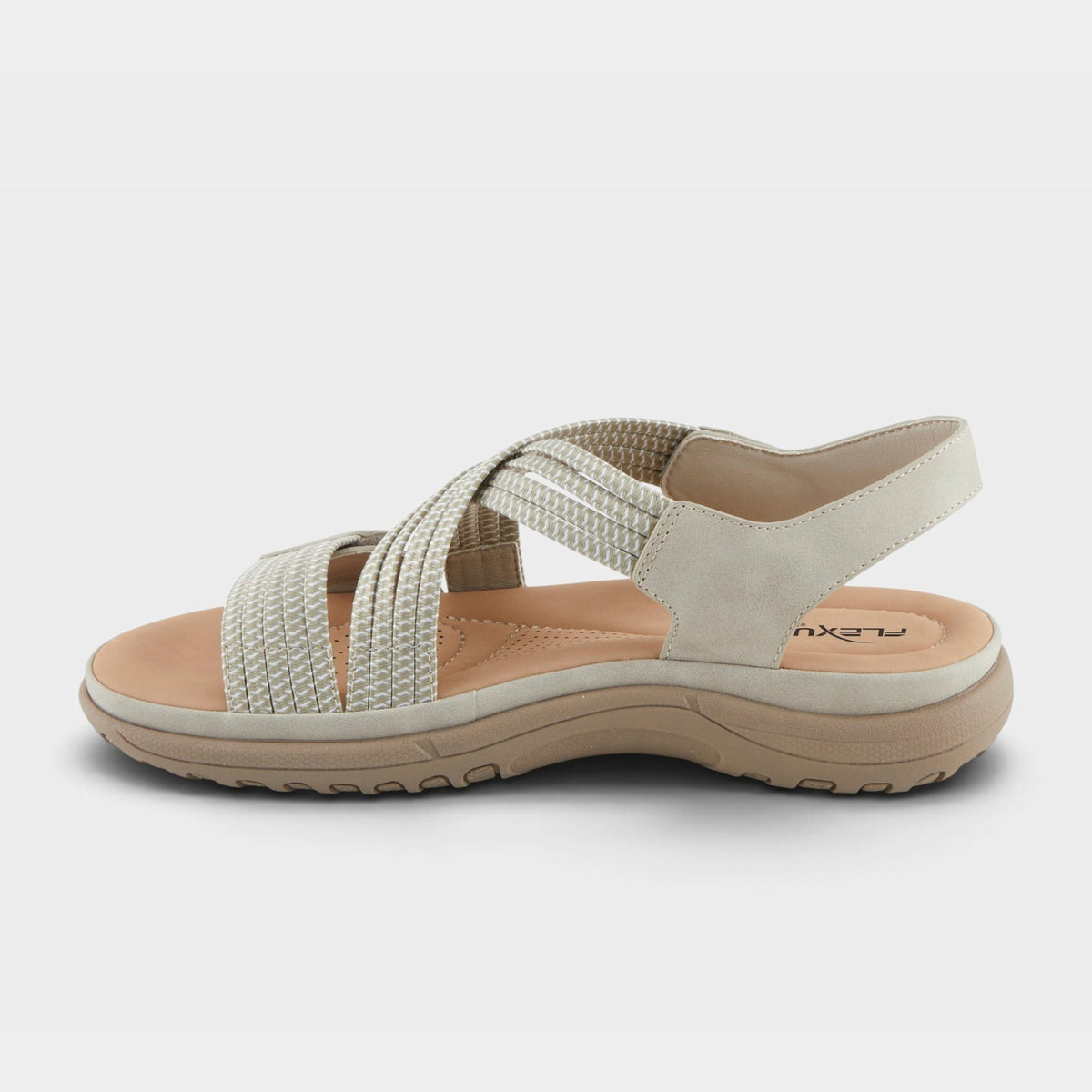 Flexus – Crossbeam – Light Grey – Sandal