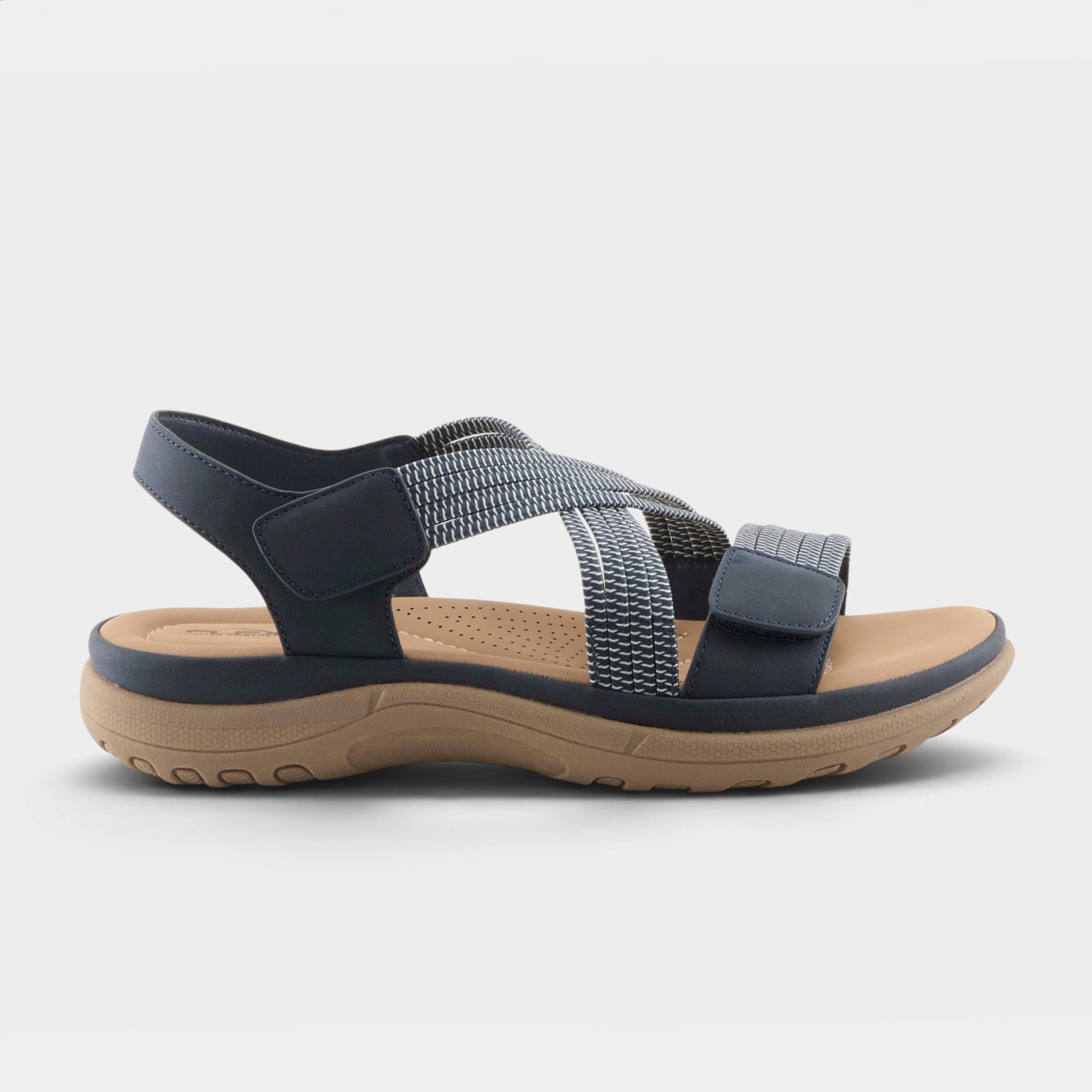Flexus Crossbeam Navy Sandal