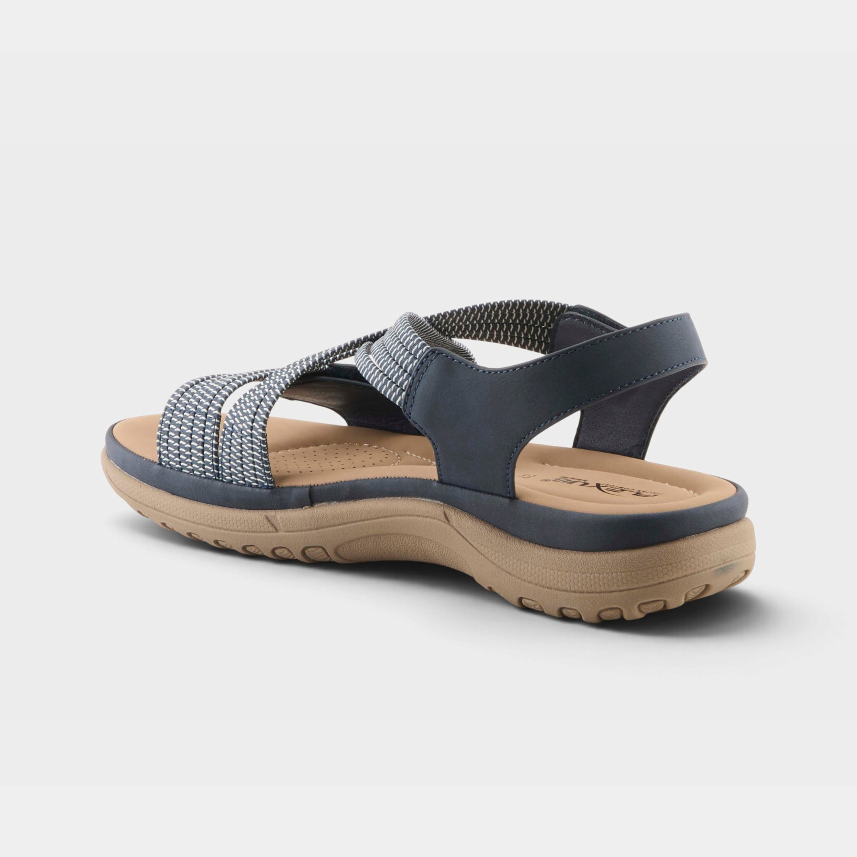 Flexus Crossbeam Navy Sandal