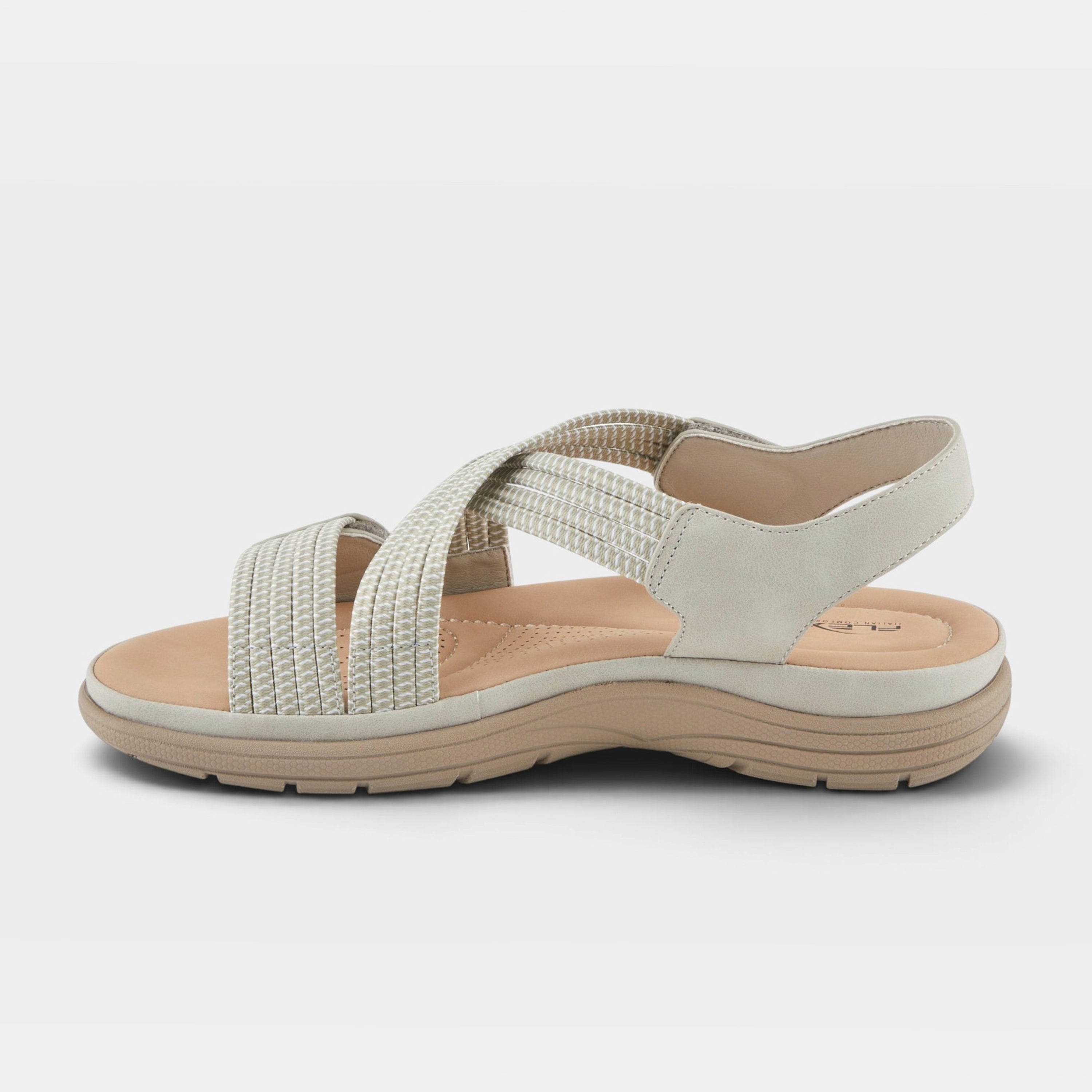 Flexus Crossbeam Light Grey Sandal