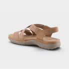 Flexus Crossbeam Tan Sandal