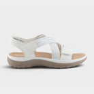 Flexus Crossbeam White Sandal