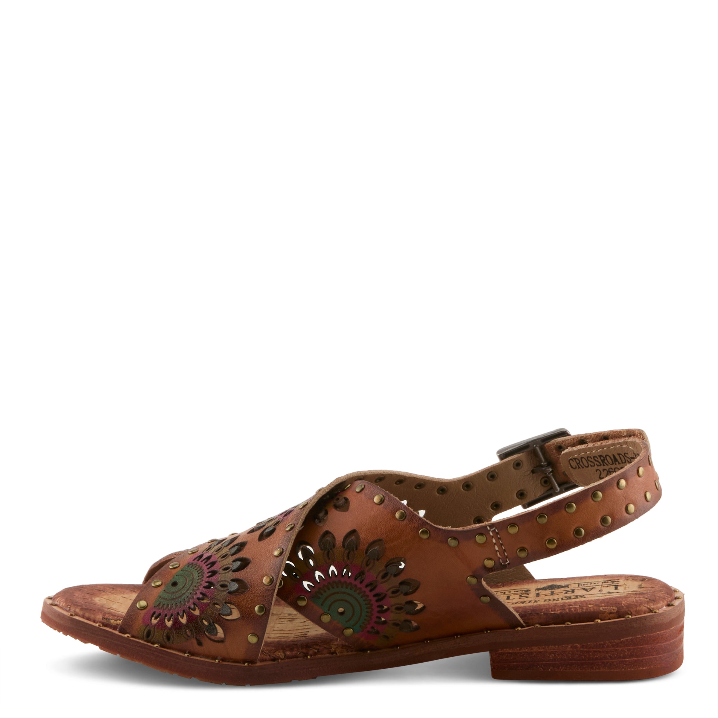 L'Artiste Crossroads Ankle Strap Sandals - Spring Step Shoes