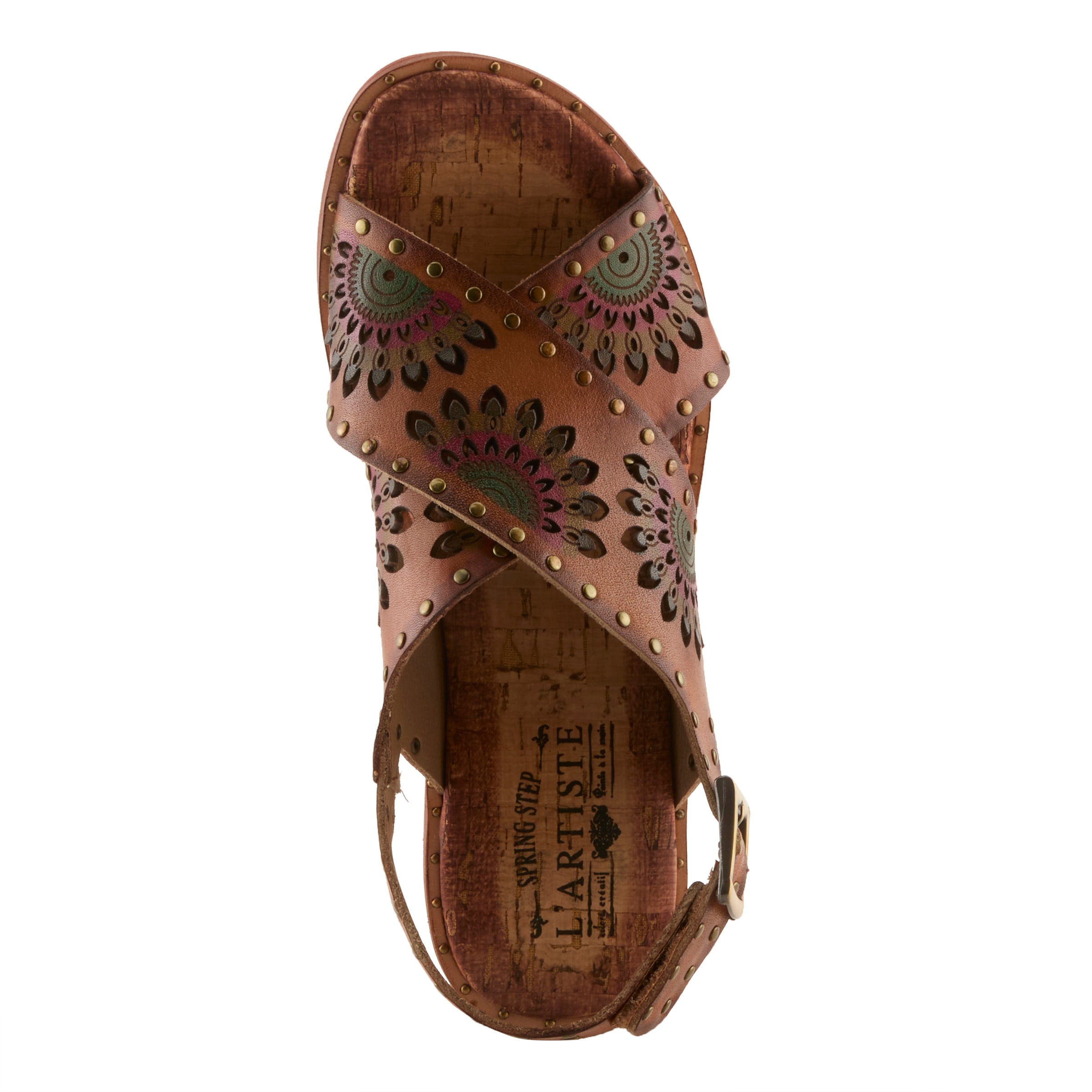 L'Artiste Crossroads Ankle Strap Sandals - Spring Step Shoes