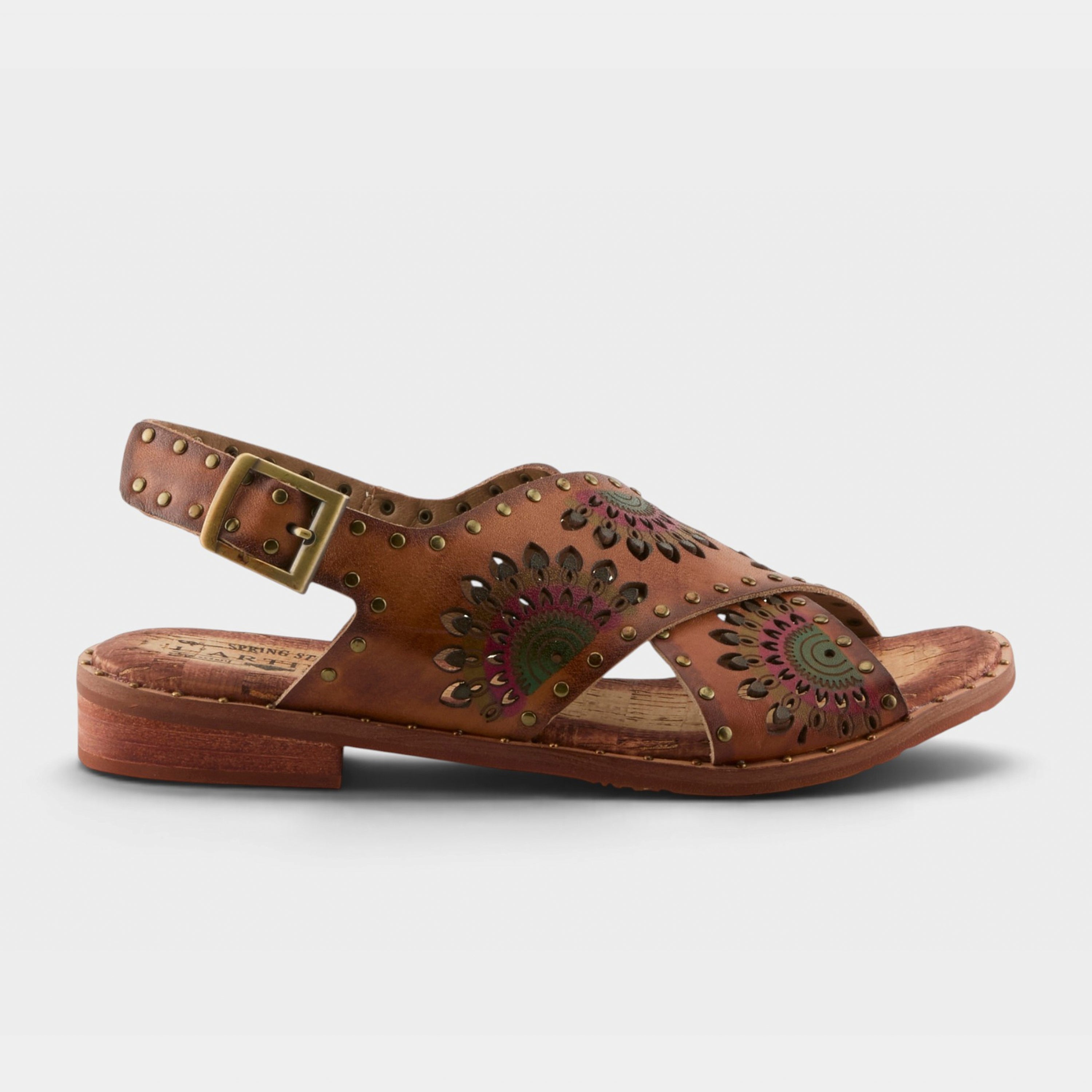 L'Artiste Crossroads Ankle Strap Sandals - Spring Step Shoes