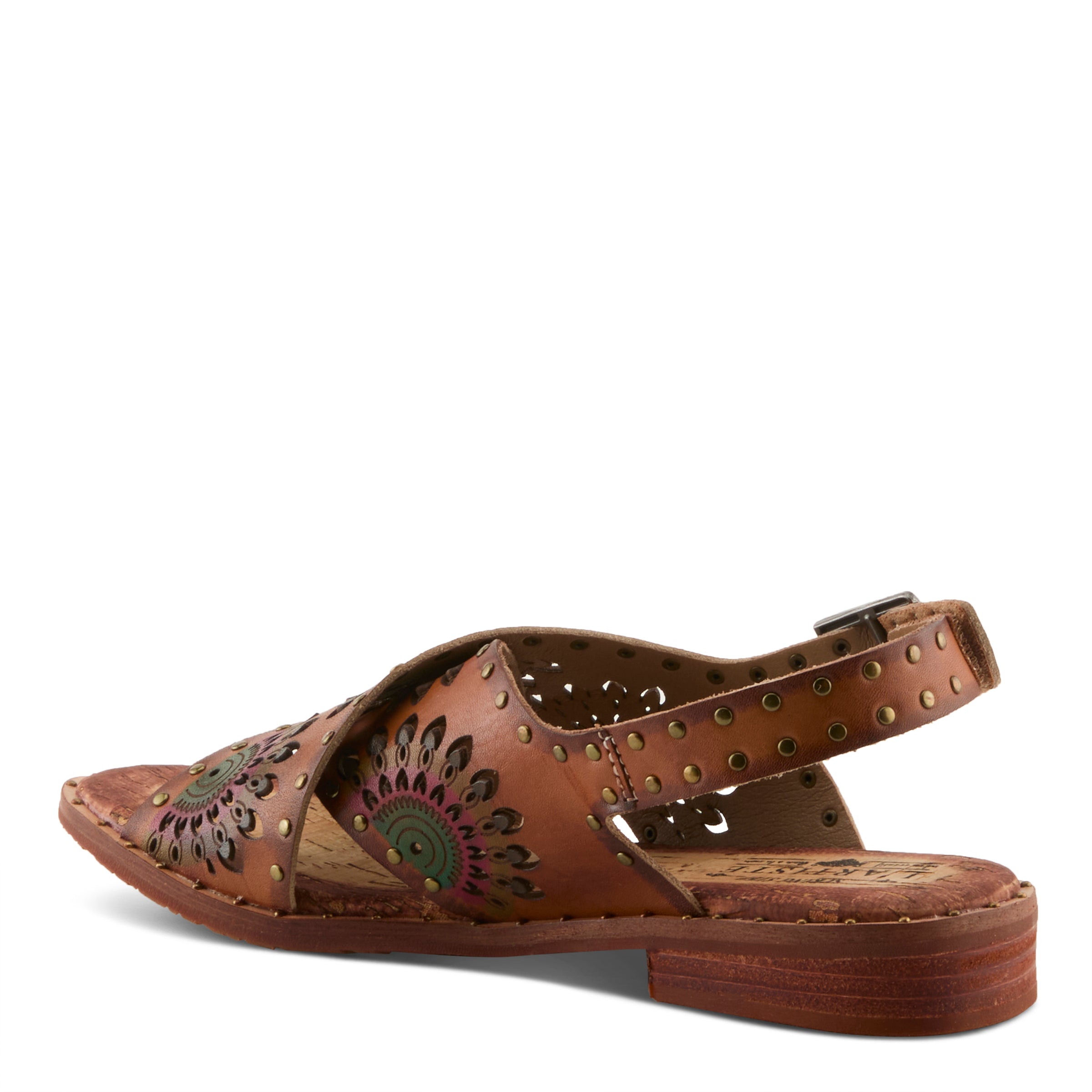 L'Artiste Crossroads Ankle Strap Sandals - Spring Step Shoes