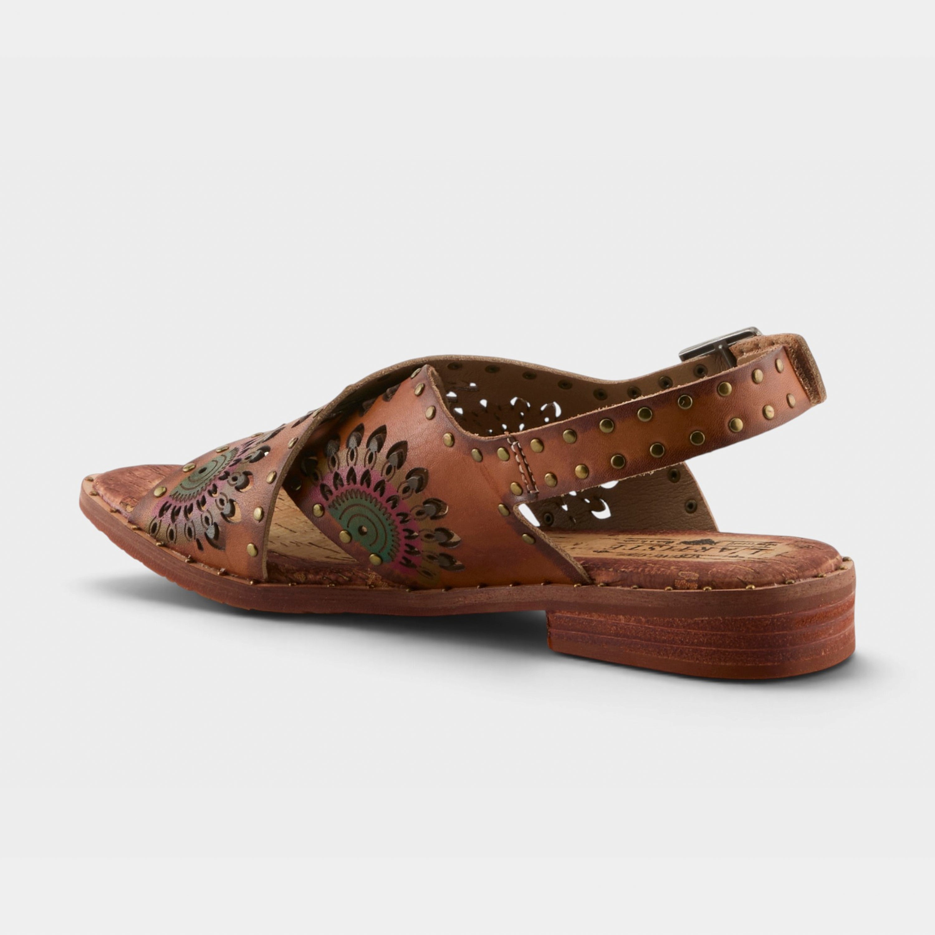 L'Artiste Crossroads Ankle Strap Sandals - Spring Step Shoes