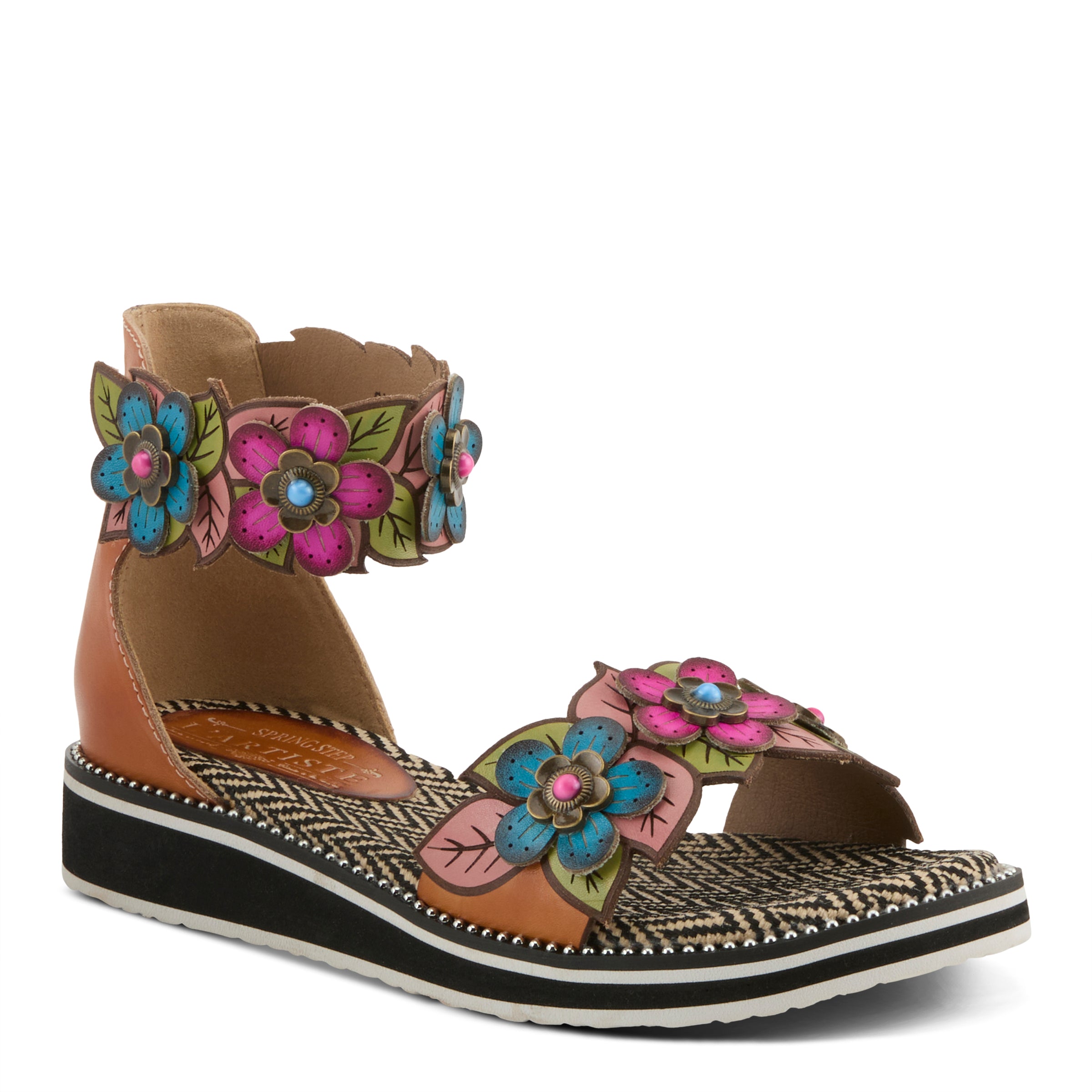 L'Artiste Cruzer Sandals | Open Toe Sandals – Spring Step Shoes