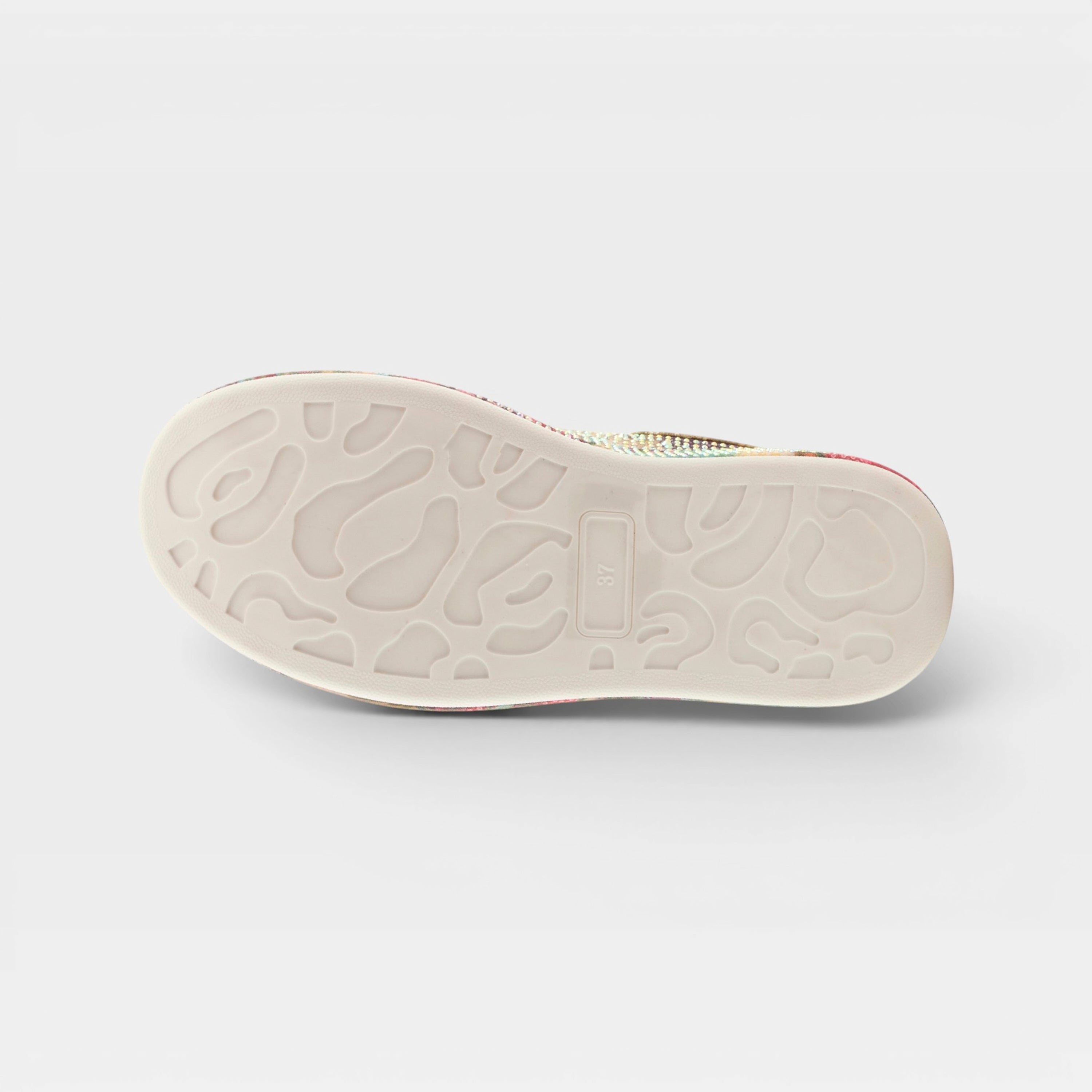 Azura Crystalushus Gold Multi Shoe