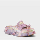 L'Artiste CUDDLES SHOES in LILAC MULTI, front view