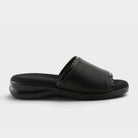 Flexus Cumbia Black Leather Sandal