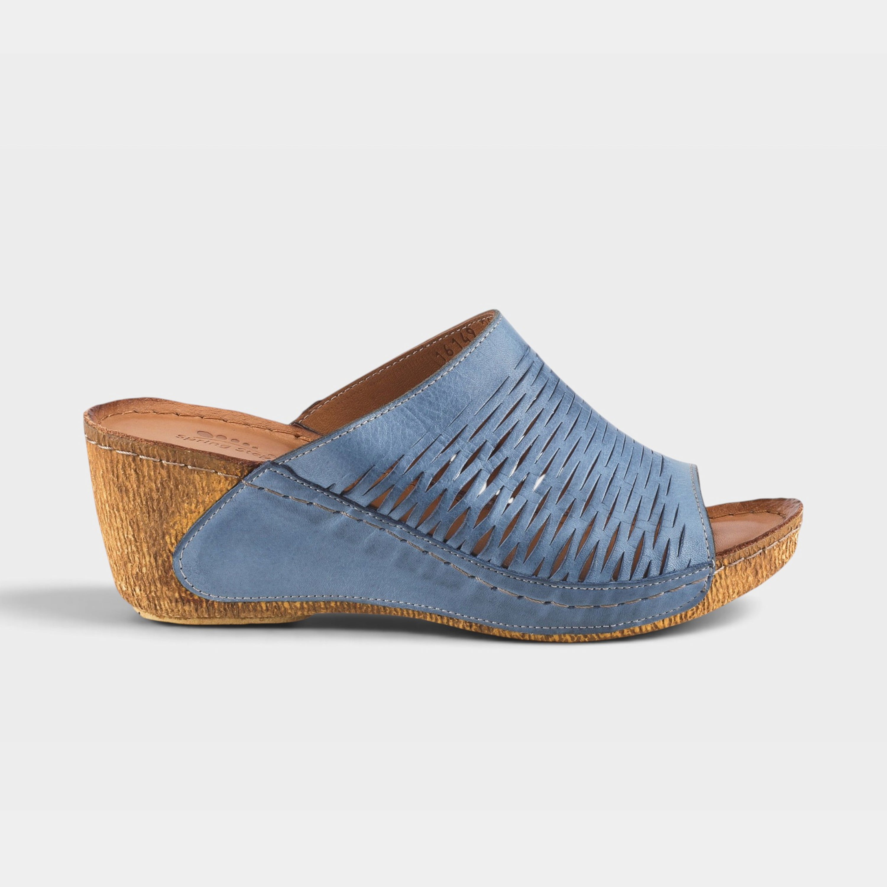 Spring Step Cunacena Blue Sandal