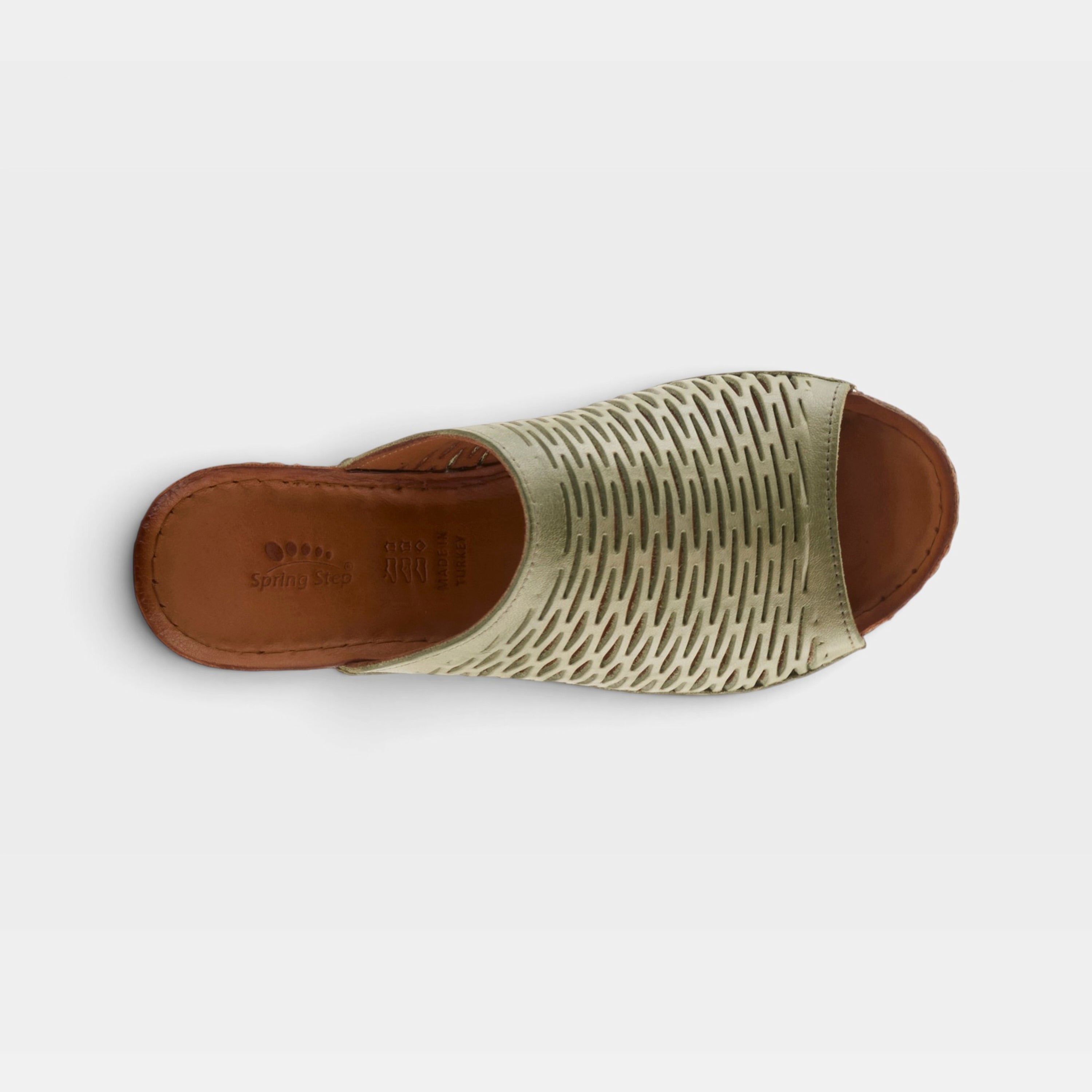 Spring Step Cunacena Olive Green Sandal