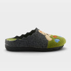 Flexus Cuttlecat Green Multi Slipper