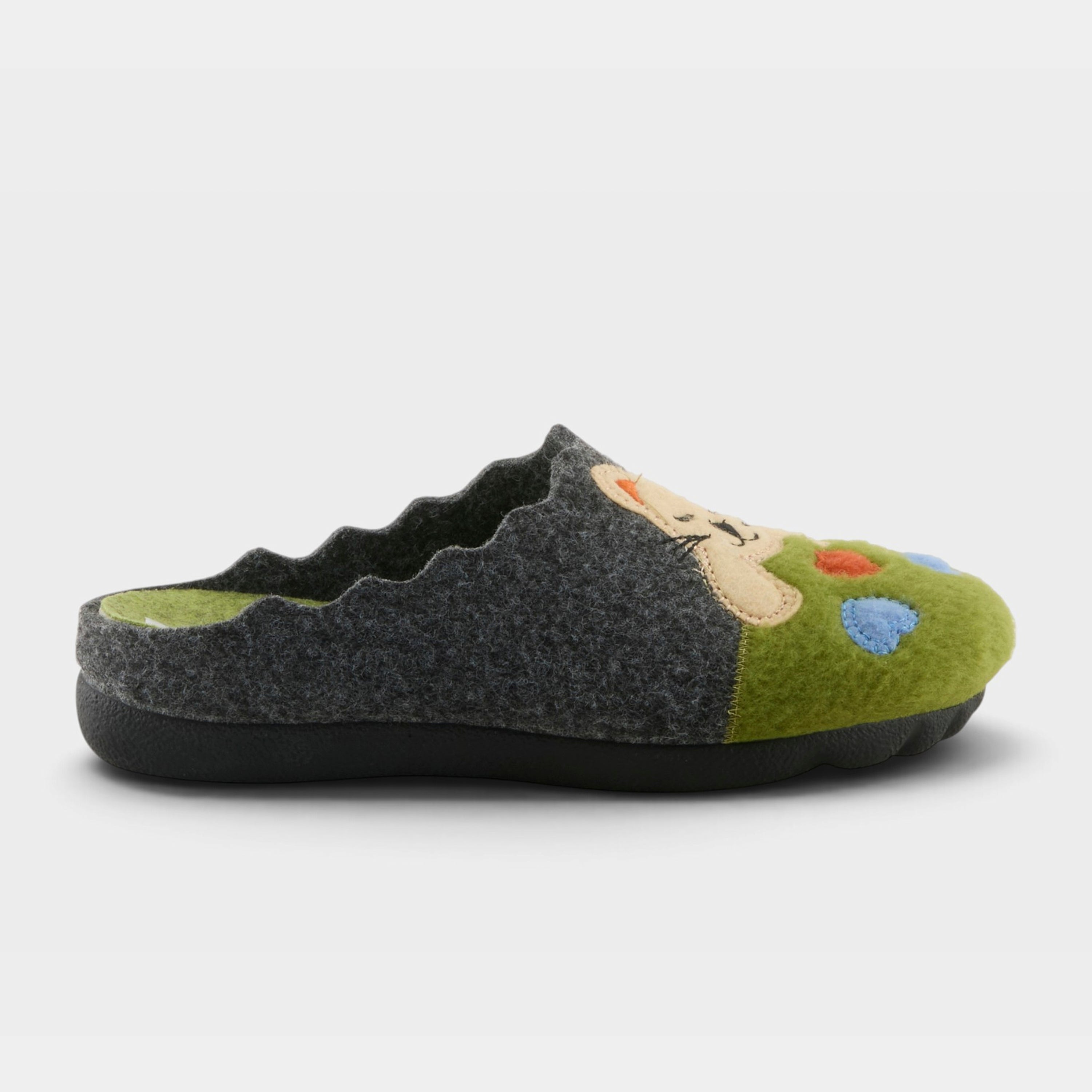 Flexus Cuttlecat Green Multi Slipper