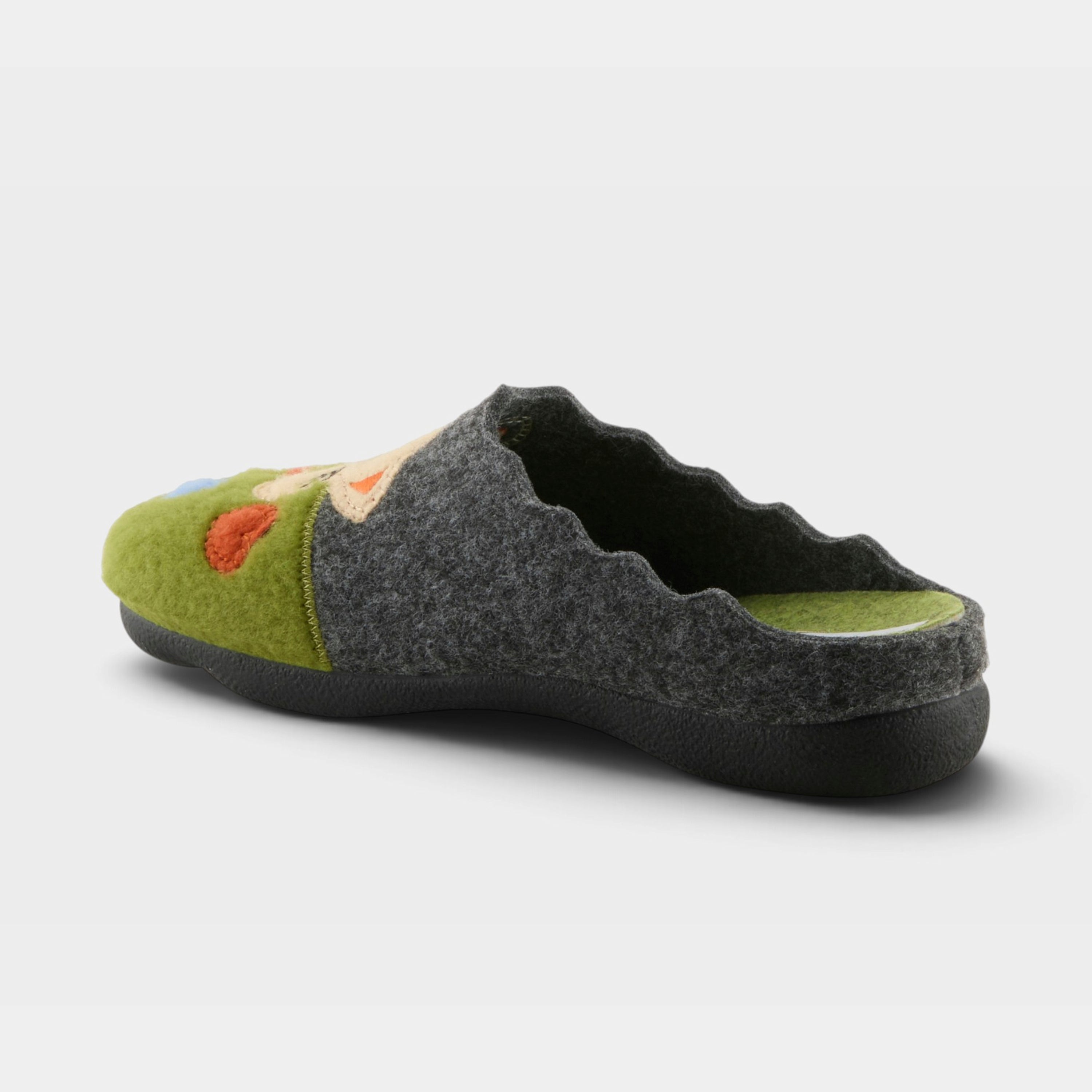 Flexus Cuttlecat Green Multi Slipper