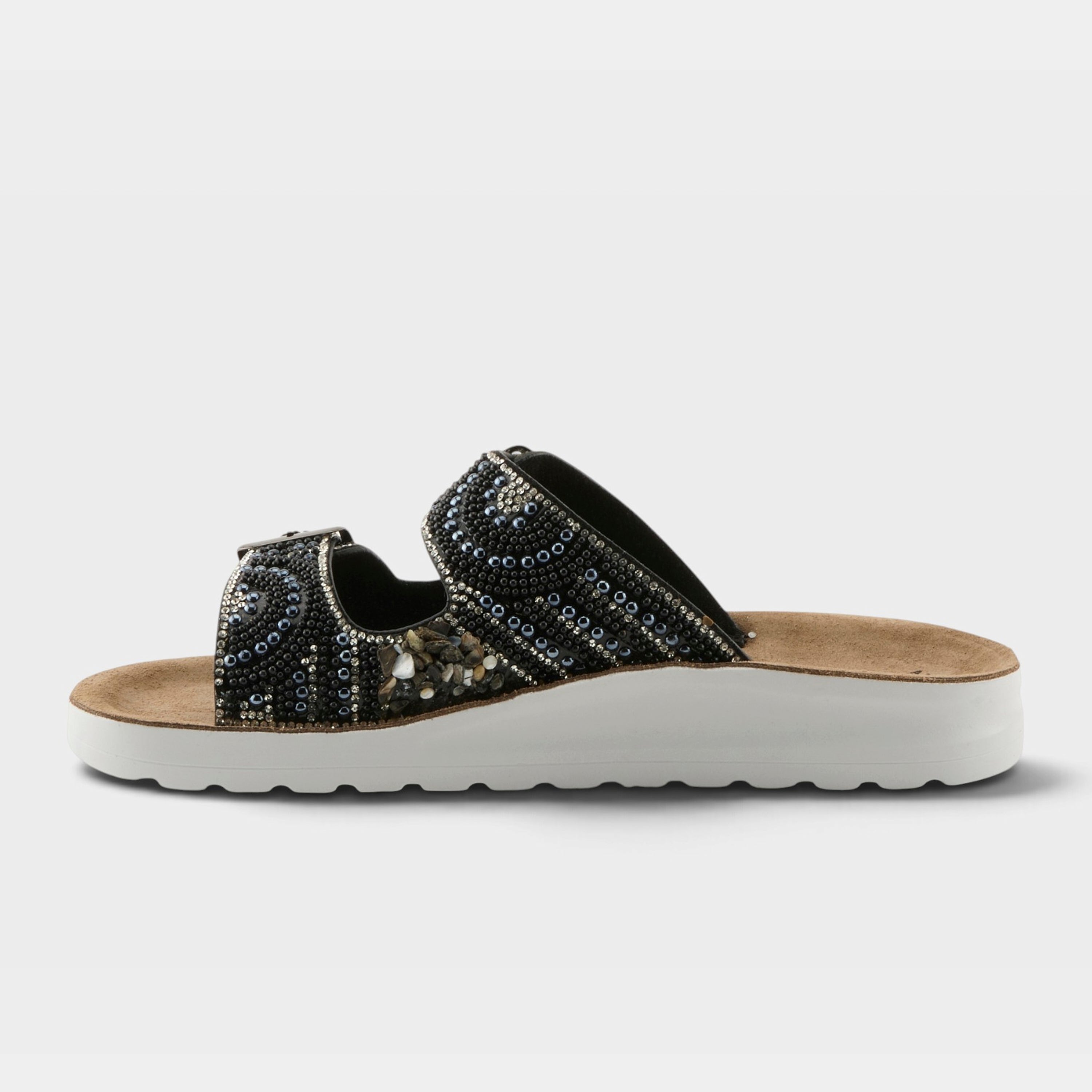 Flexus Cytheria Black Multi Sandal