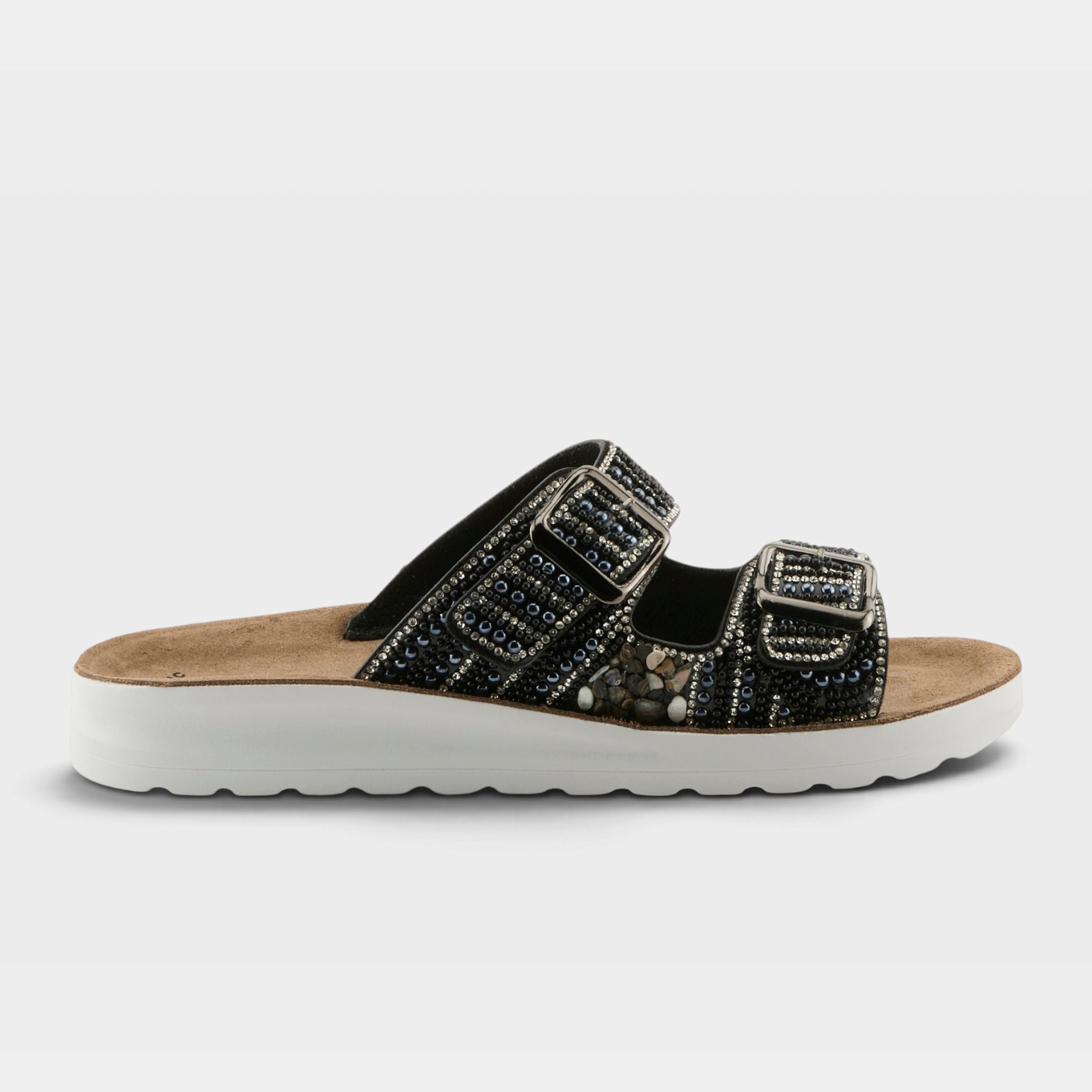 Flexus Cytheria Black Multi Sandal