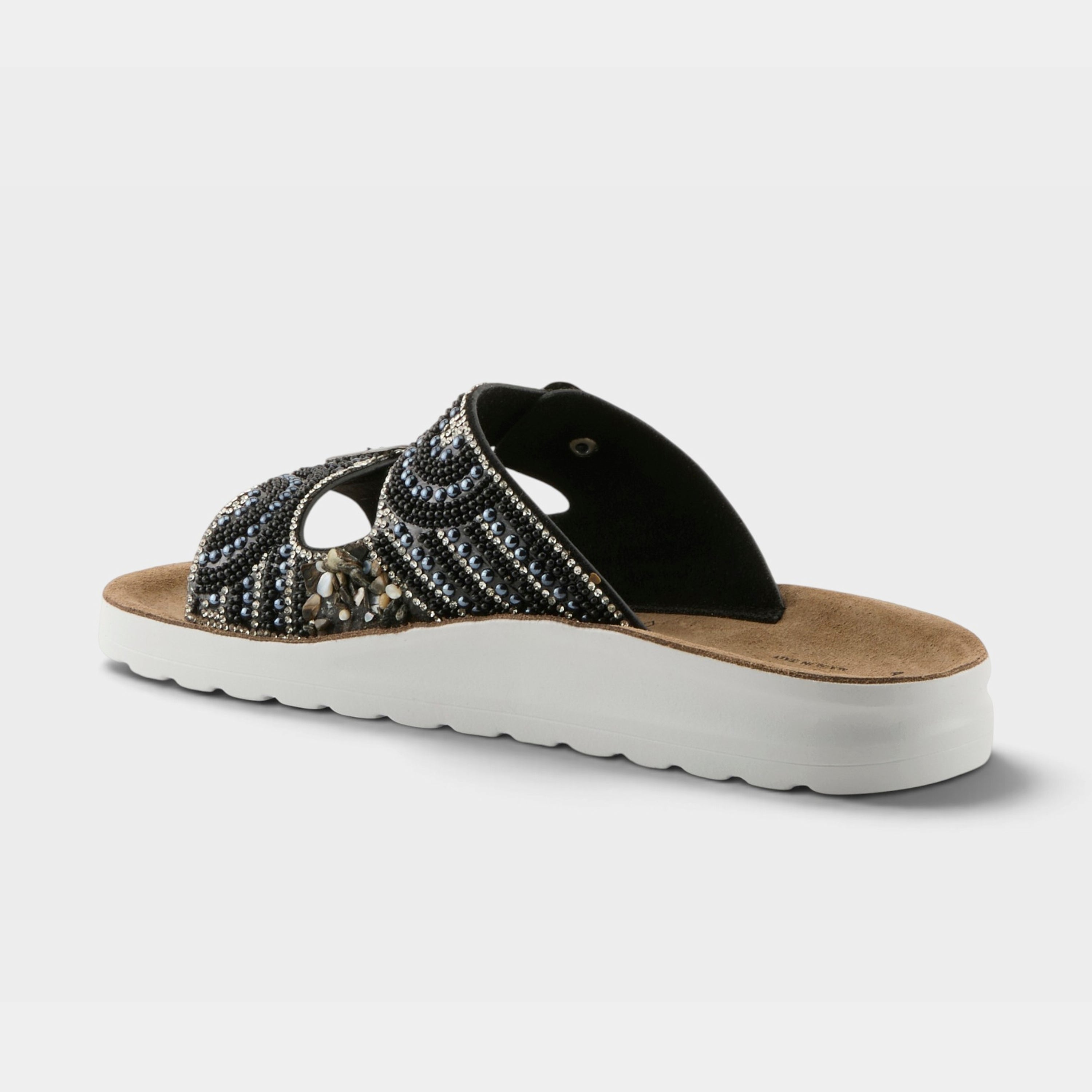 Flexus Cytheria Black Multi Sandal