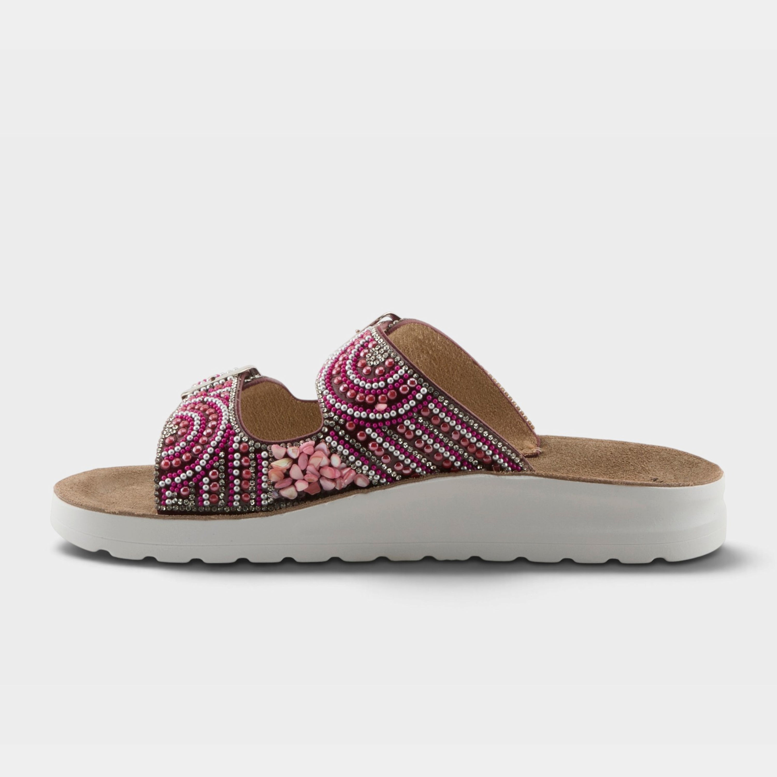 Flexus Cytheria Fuchsia Multi Sandal
