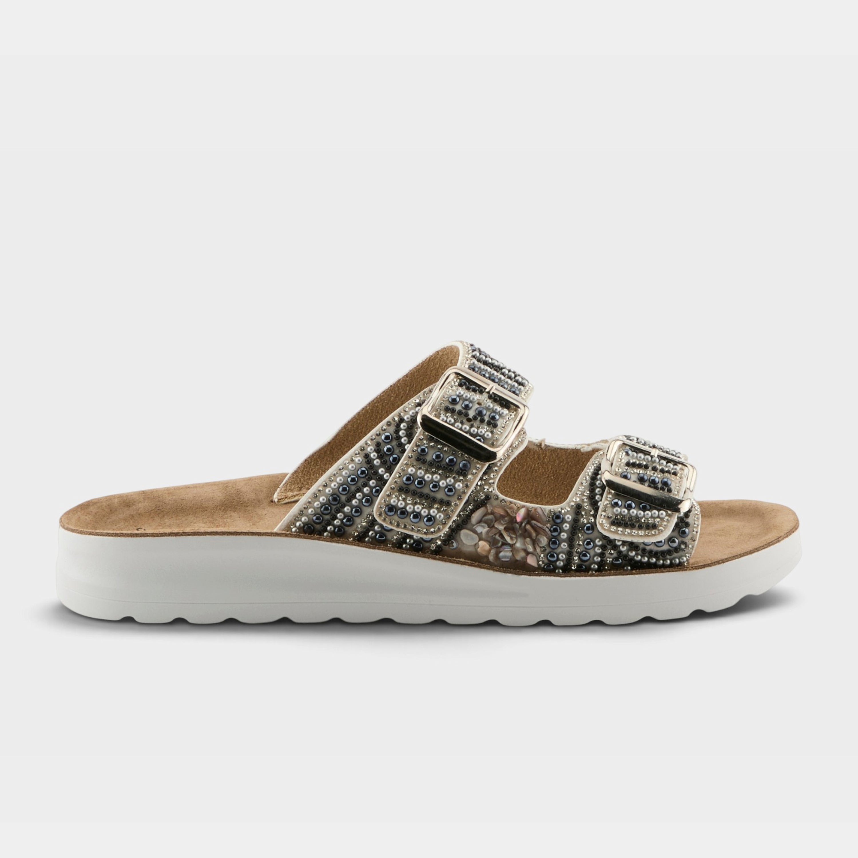 Flexus Cytheria White Multi Sandal