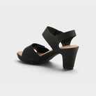 Patrizia Dade-Woven Black Sandal