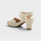 Patrizia Dade-Woven Bone Sandal