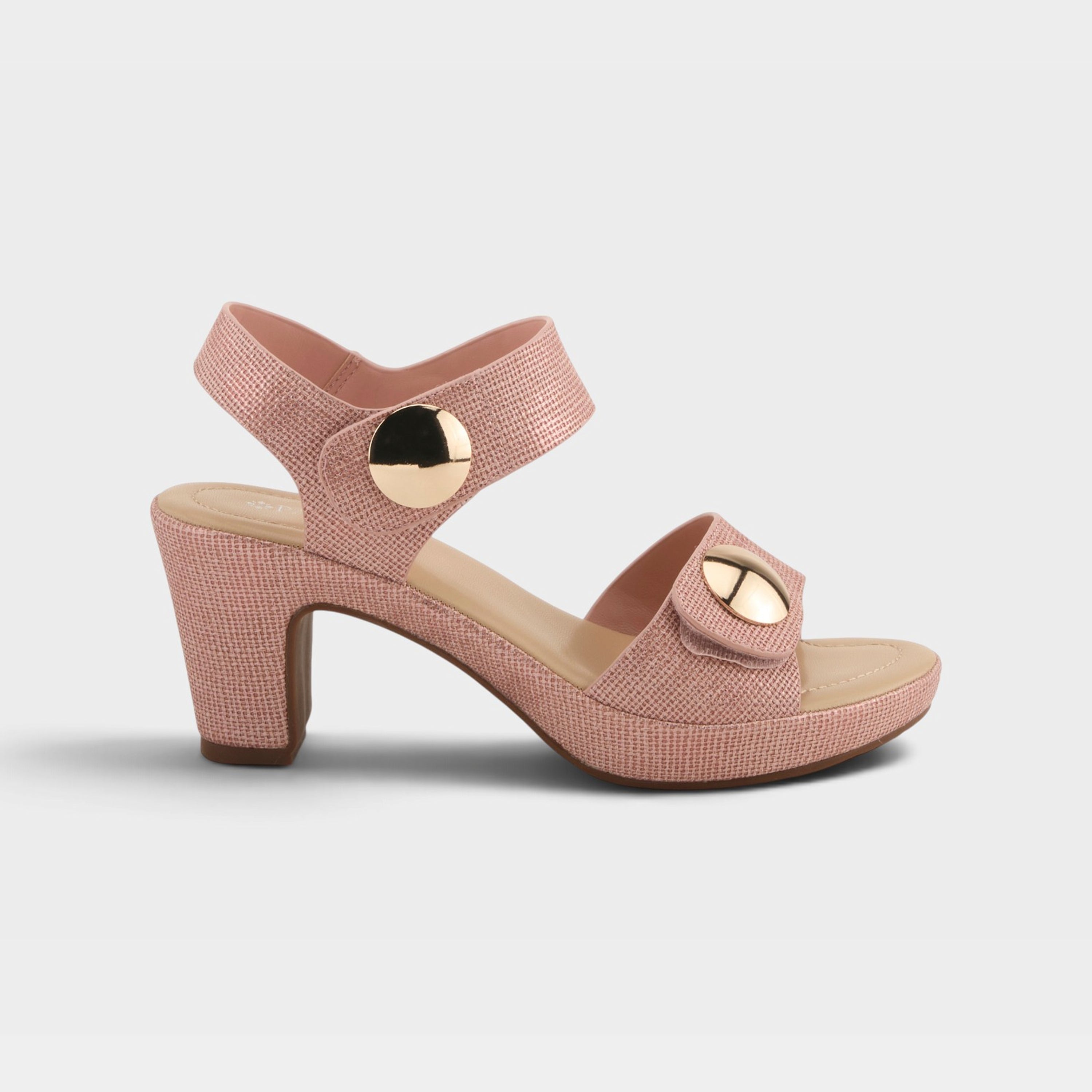 Patrizia Dade-Woven Blush Sandal