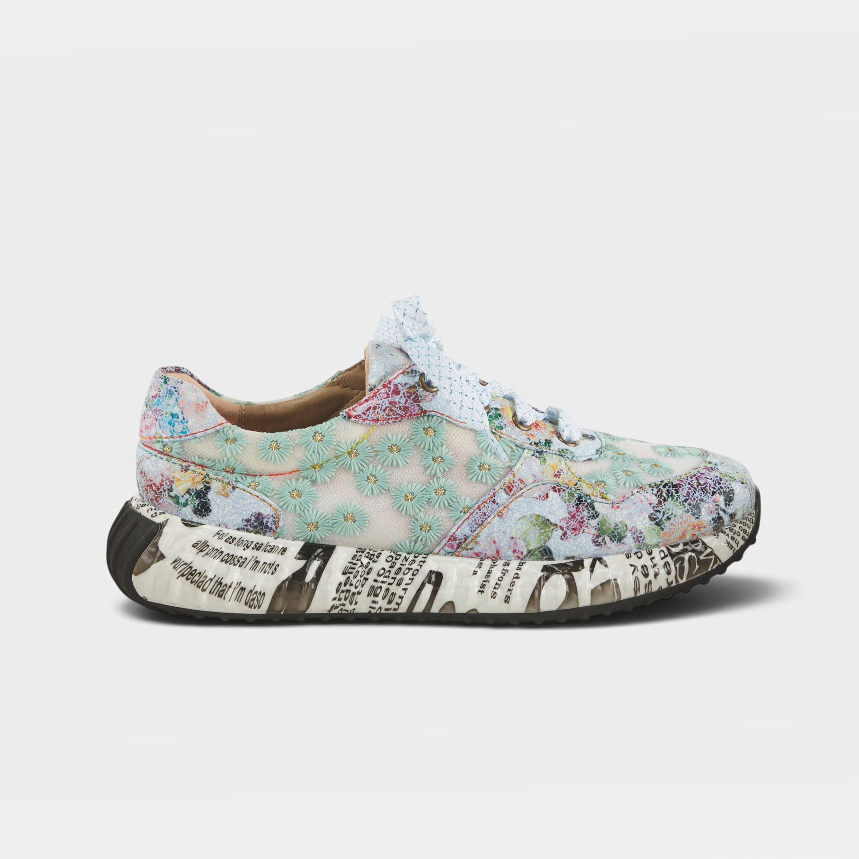 L'Artiste Daisymae sneaker in Blue Multi, hero view