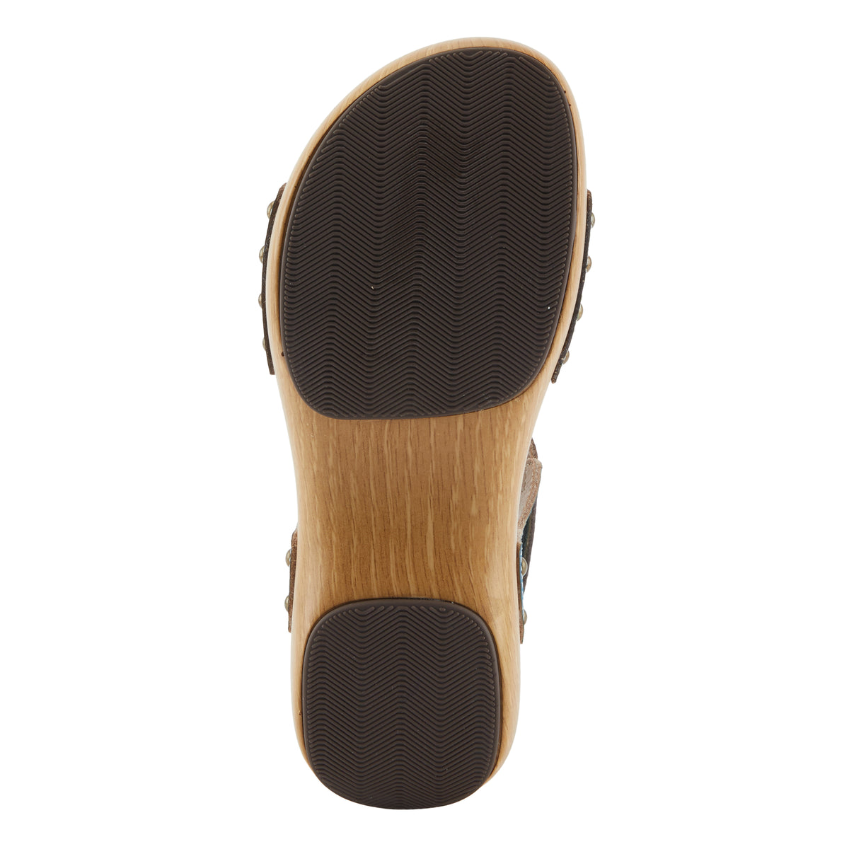 L'Artiste L'ARTISTE DAKOA SANDALS sandal in turquoise multi with handcrafted leather design