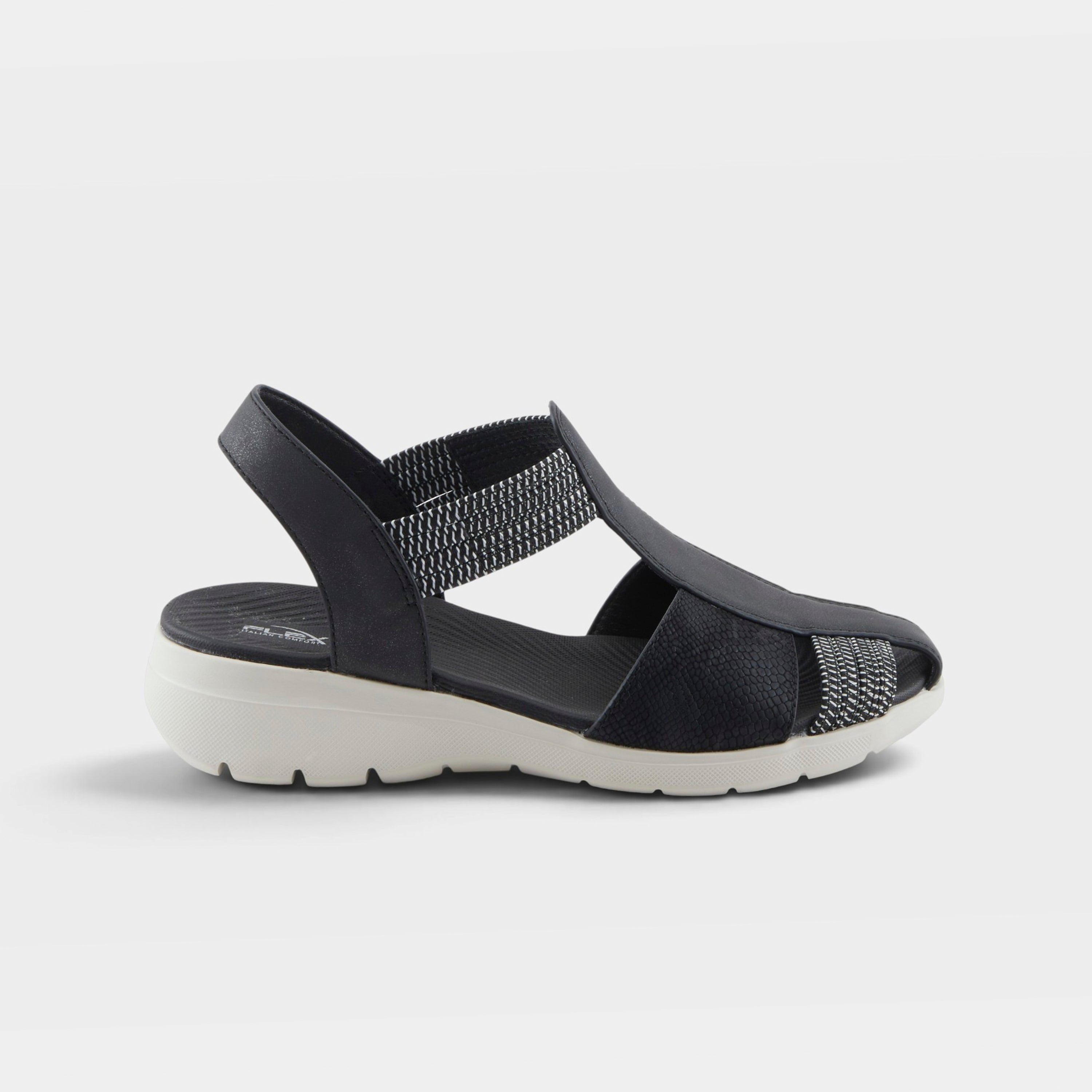 Flexus Damari Black Sandal