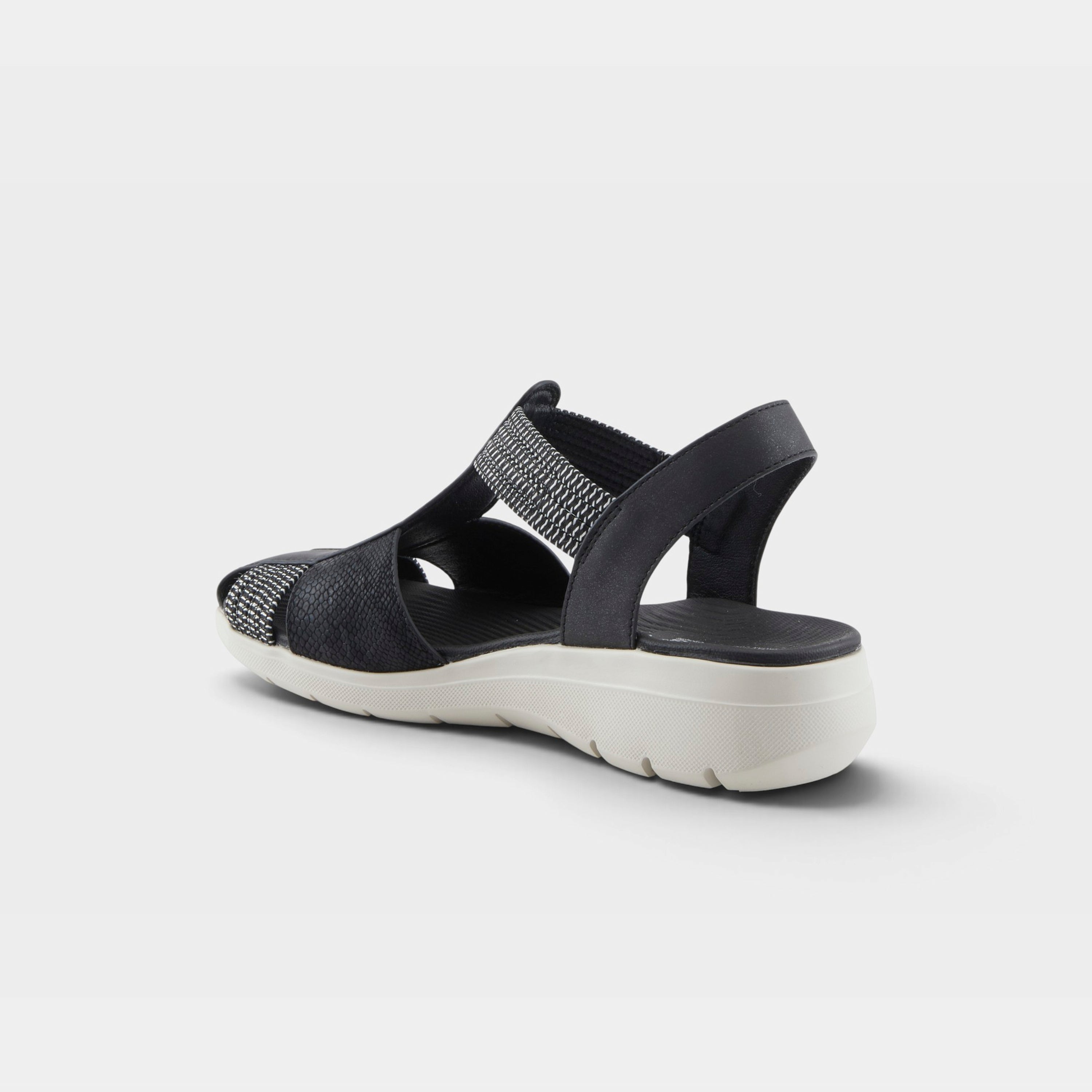 Flexus Damari Black Sandal