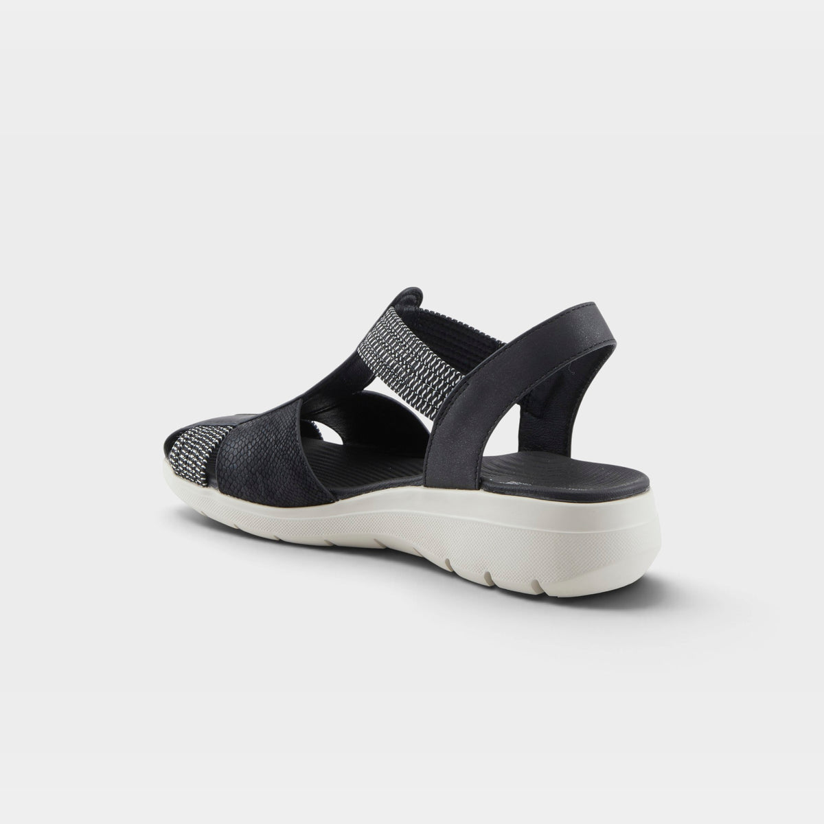 Flexus Damari Black Sandal