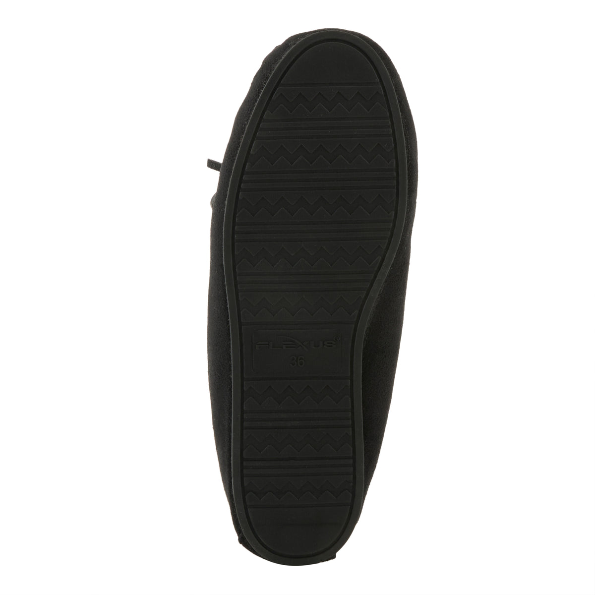 Flexus FLEXUS DANDA SLIPPERS comfort shoe in black with flexible sole