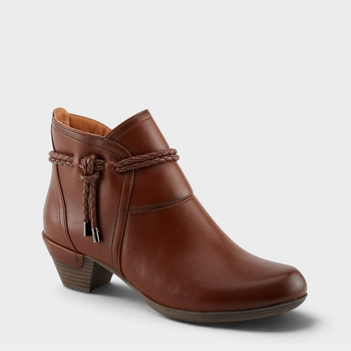 Patrizia Dandre Boots in Brown, front view