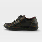 L'Artiste Danli-Bloom sneaker shoes in Black Multi, side view