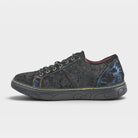 L'Artiste Danli-Cheeta sneakers in Navy Multi, side view