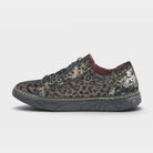 L'Artiste Danli-Cheeta sneakers in Pewter Multi, side view
