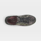 L'Artiste Danli-Cheeta sneakers in Pewter Multi, top view
