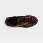 L'Artiste Danli-Cheeta sneakers in Red Multi, top view