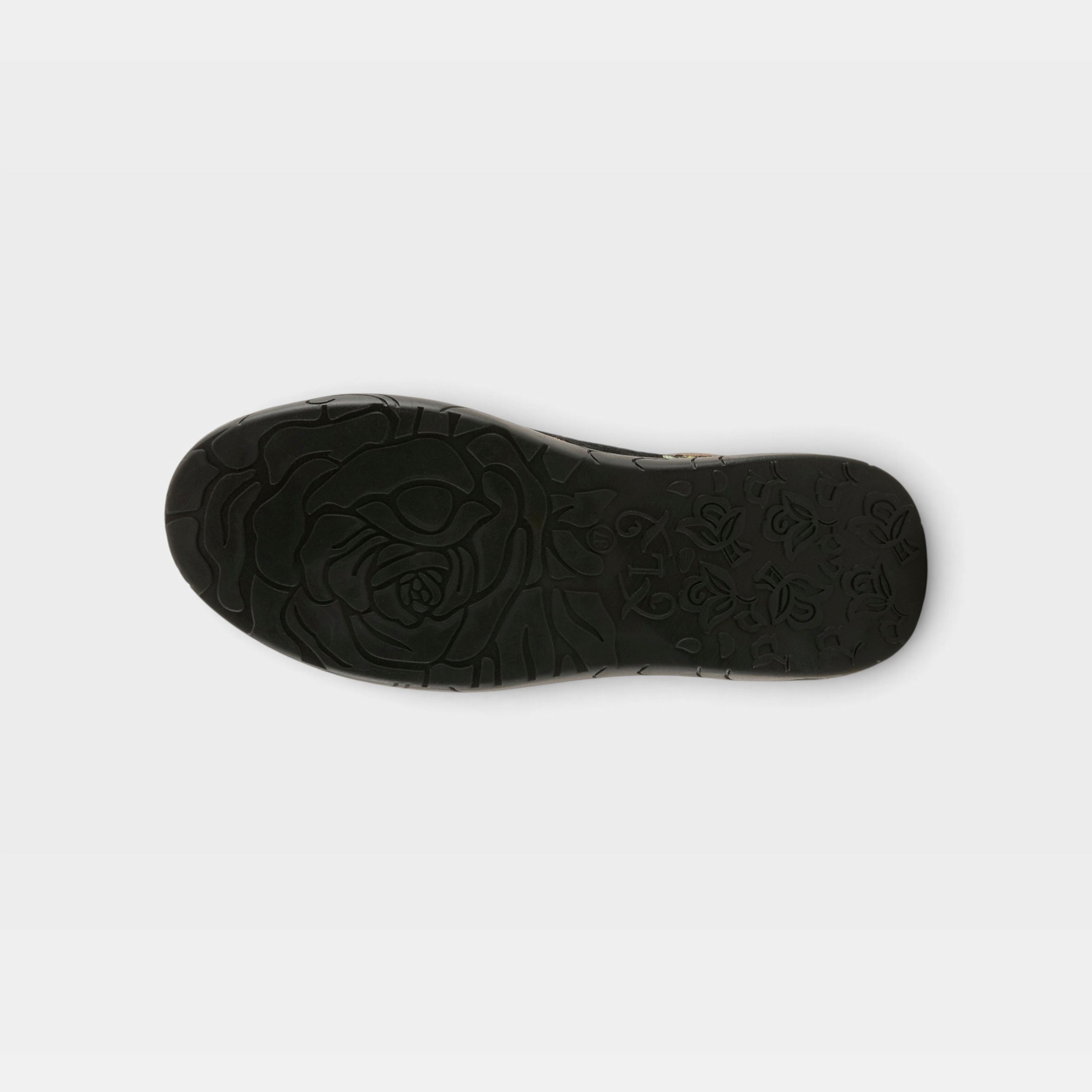 L'Artiste Danli-Fab sneakers in Black Multi, outsole view