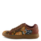 L'Artiste L'ARTISTE DANLI-FAB SNEAKER SHOE shoe in black multi with handcrafted leather design