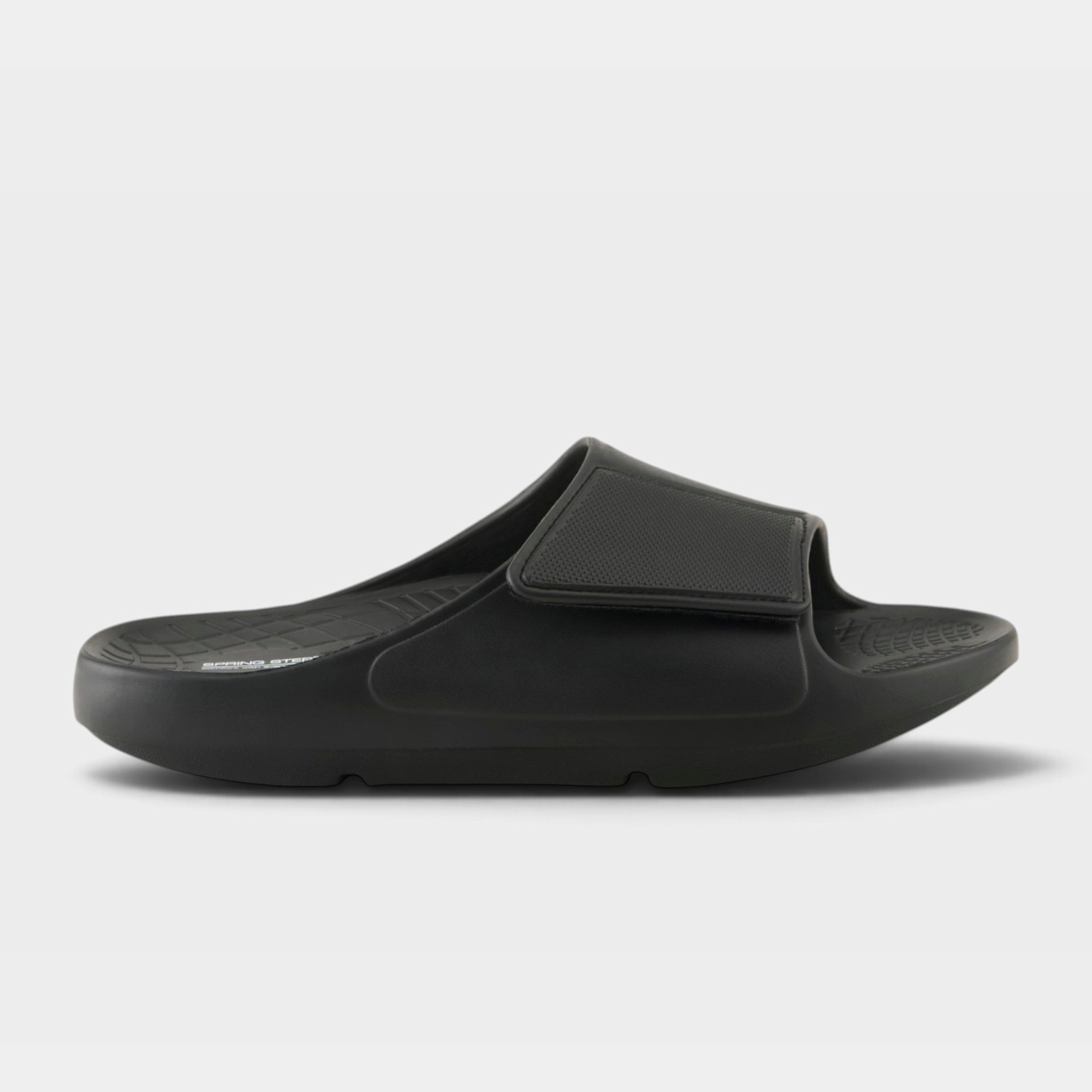 Spring Step Men Davidson Black Slide Sandal